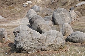 Strange shaped rocks