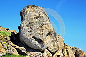 Strange stone formation