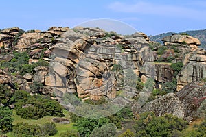 Strange stone formations near Marmaris