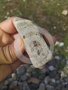 a strange stone found