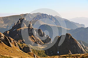 Strange stones in ciucas mountains,romania