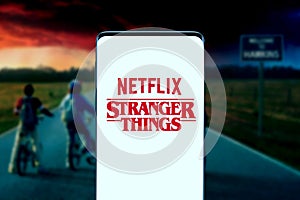 The Stranger Things logo