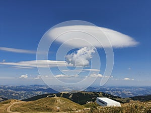 Stranieri clouds on the cimone