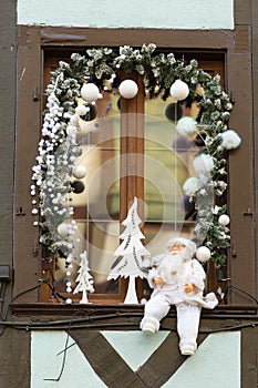 Strasboug December 2015 .Christmas decoration at Strasbourg, Alsace