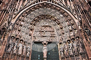 Strasbourg Cathedral Central Portal