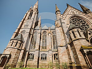 St. Paul`s Church church in Strasbourg, France