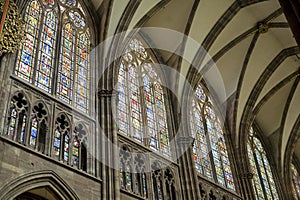 Strasbourg - The gothic cathedral, interior