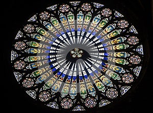 Strasbourg - The gothic cathedral, rose window
