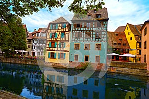 Strasbourg la Petite France in Alsace