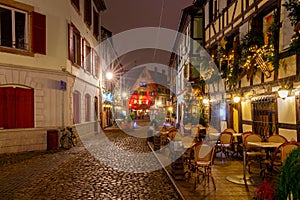 Strasbourg. Petite France district in the old city.