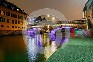 Strasbourg. Petite France district in the old city.