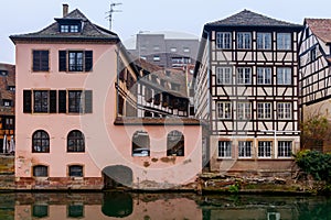 Strasbourg. Petite France district in the old city.