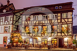 Strasbourg. Petite France district in the old city.