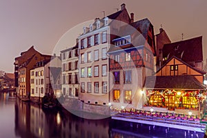 Strasbourg. Petite France district in the old city.