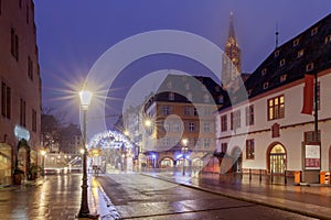 Strasbourg. Petite France district in the old city.