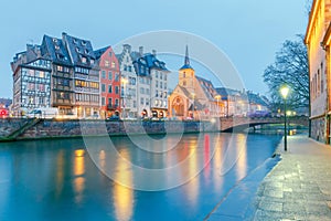 Strasbourg. Quay St. Nicholas.