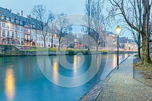 Strasbourg. Quay St. Thomas.