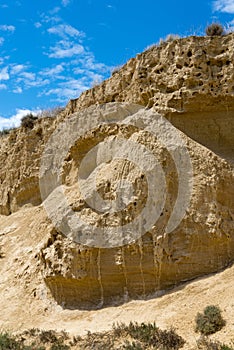 Strata in the Bardenas Reales