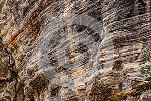 Limestone rocks photo