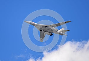 Strategic bomber Tupolev Tu-160