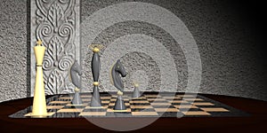 Strategic Chess Move Concept - Checkmate