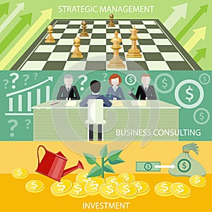 Strategic management, business consulting