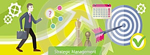 Strategic Management Design Flat