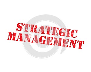 Strategic Management Stencil