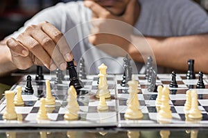 Strategic move of chess