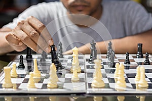 Strategic move of chess