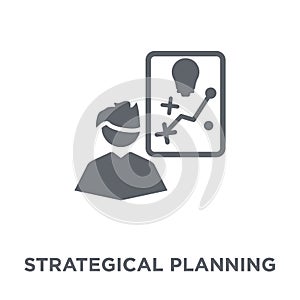 Strategical planning icon from Strategy 50 collection. photo