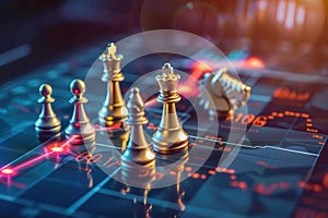 Strategizing Risks. Risk management concept