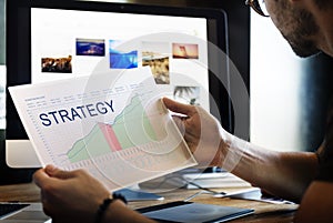 Strategy Analysis Planning Vision Business Success Concept