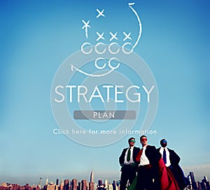 Strategy Analytics Tactics Goals Planning Concept photo