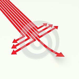 Strategy arrows, the right direction