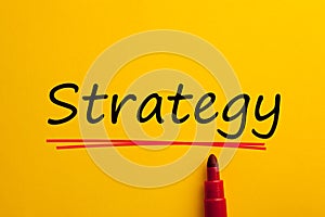 Strategy Business Concept