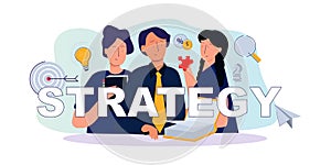 strategy business management plan think idea creative teamwork discussion brainstorm job success achievement