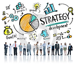 Strategy Development Goal Marketing Vision Planning Business