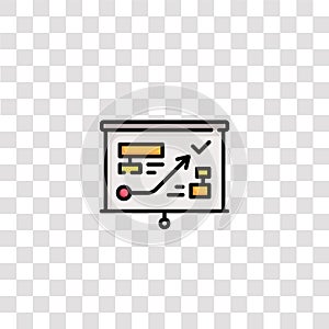 strategy icon sign and symbol. strategy color icon for website design and mobile app development. Simple Element from ethics
