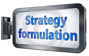 Strategy implementation on billboard