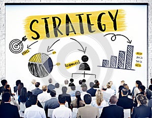 Strategy Planning Branding Chart Graphic Concept