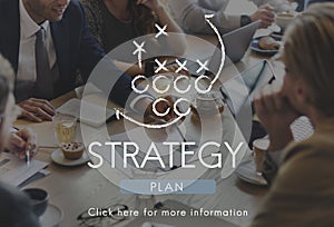 Strategy Planning Process Tactics Motivation Concept photo