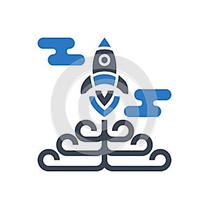 Strategy For Victory Vector Glyph Icon