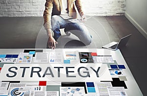 Strategy Strategize Strategic Tactics Planning Concept