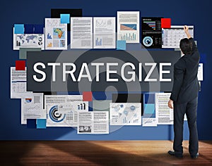 Strategy Strategize Strategic Tactics Planning Concept