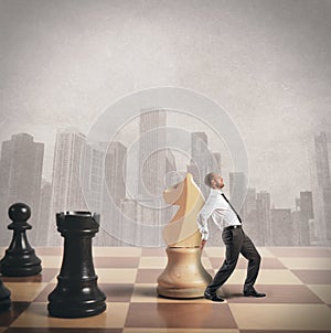 Strategy and tactics in business photo