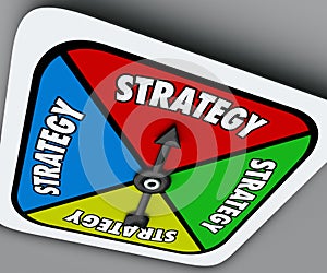 Strategy Word Board Game Spinner Your Turn Win Competition