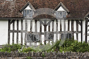 Farm of Mary Arden, mother of William Shakespeare, built around the 15th century in the village of of William ShakespeareWilm