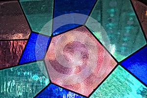 Stratified glass background