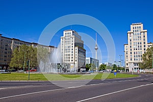 The Strausberger Platz in Berlin